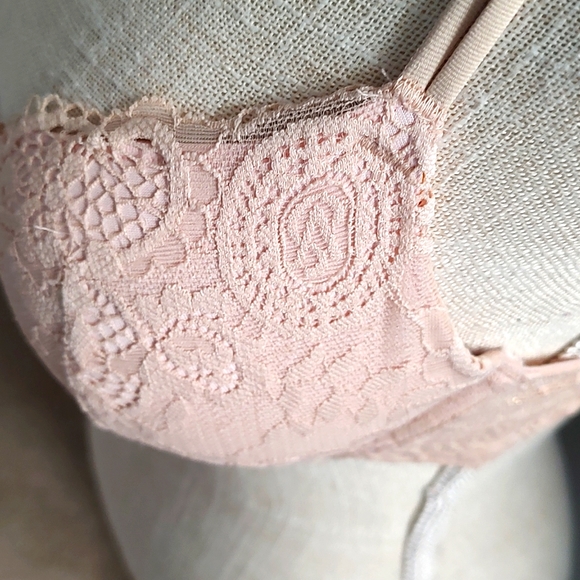 🧁 Vintage EUC Victoria's Secret Very Sexy PushUp Lace Underwire Convertible, 36 - Picture 7 of 13